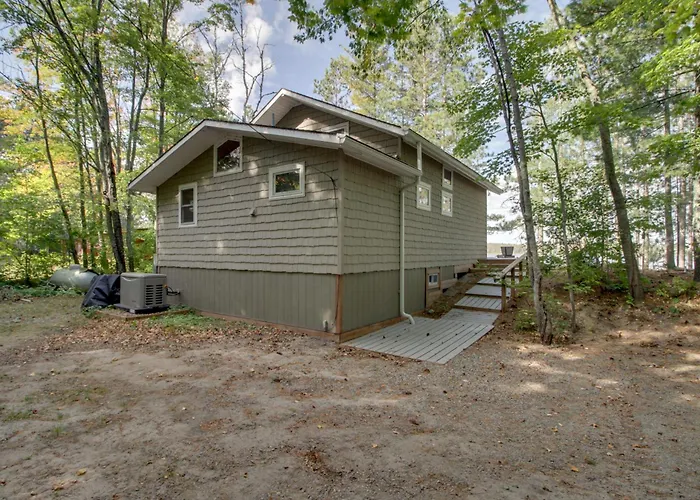 Dock + Fire Pit: Lakefront Cabin In Deer River!