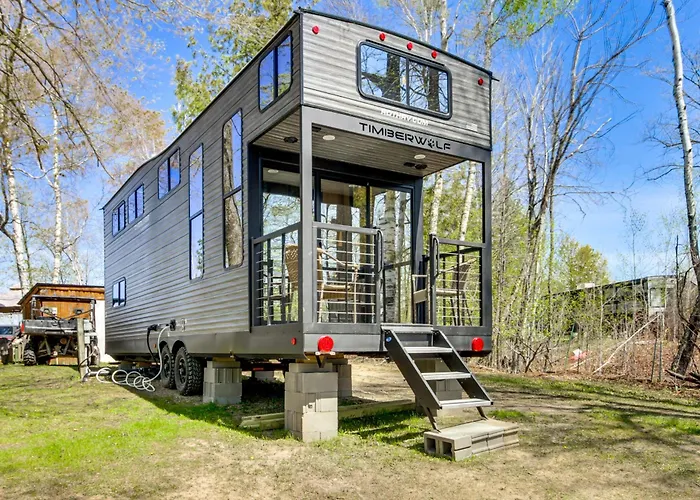 Steps To Gull Lake! Modern Rv Stay W/ Resort Perks